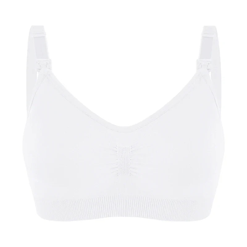 Plus Size Nursing Bra –Seamless Push-Up Maternity Bra for Breastfeeding