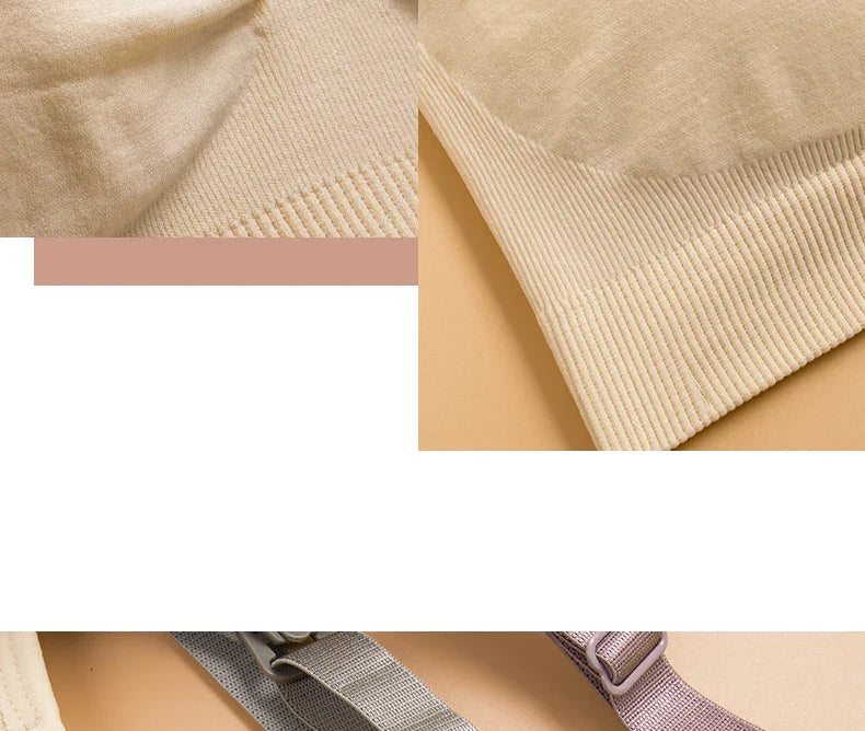 Plus Size Nursing Bra –Seamless Push-Up Maternity Bra for Breastfeeding