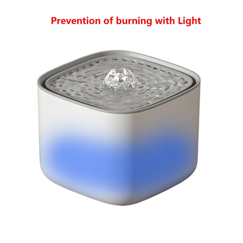 3L Cat Water Fountain Auto Recirculate Filter Large Capacity Filtring Cat Water Drinker USB Electric Mute Cats Water Dispenser