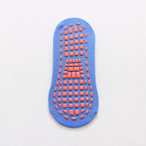 Non-slip Cotton Yoga Trampoline Floor Socks