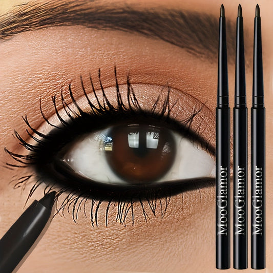 Women's Waterproof Black Eyeliner Gel Pens