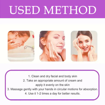 Firming Peptide Powerful Day and Night Cream, Brightening/Hydrating Skin Renewal Cream, Anti-Aging Facial Moisturizer