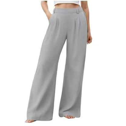 Women's Loose Wide-Leg Casual Trousers