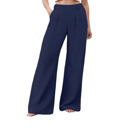 Women's Loose Wide-Leg Casual Trousers