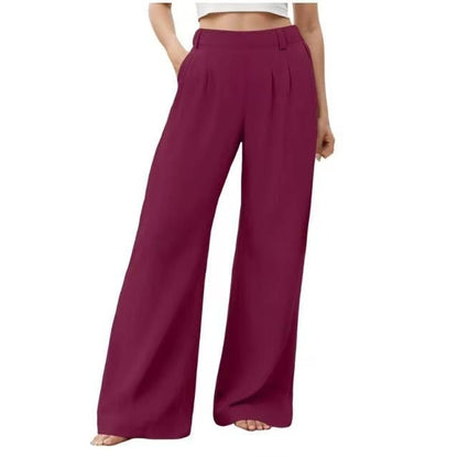 Women's Loose Wide-Leg Casual Trousers