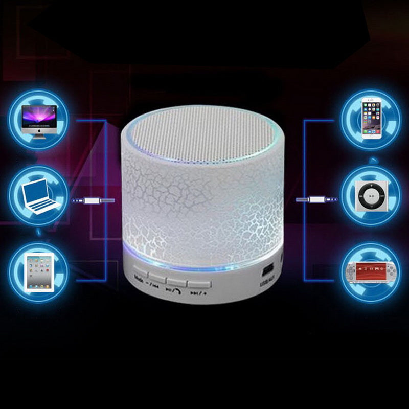 LED Portable Hands Free Mini Bluetooth Speaker