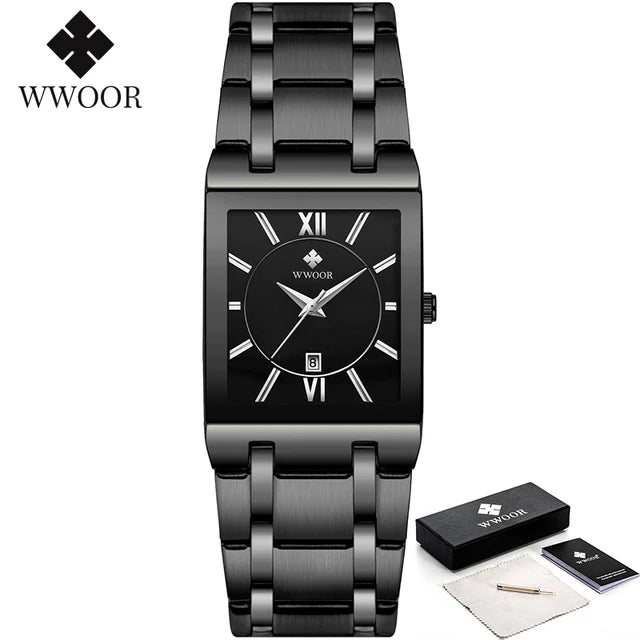 WWOOR Stainless Steel Fashion Watch