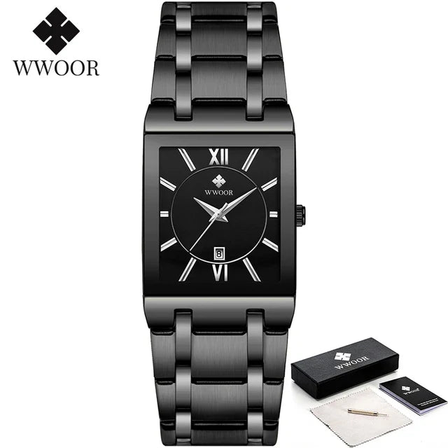 WWOOR Stainless Steel Fashion Watch