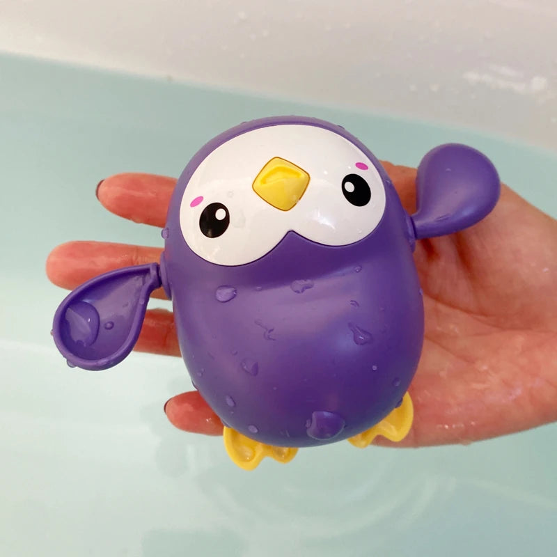 1/3PCS Baby Bath Toy Water Chain Clockwork Bathing Cute Swimming Turtle Toy Toddler Pool Beach Classic Toy For Kid Water Playing