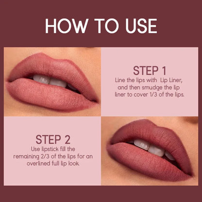 USHAS Perfect Pout Kit - Lipstick & Lip Liner Duo