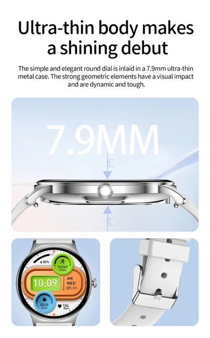 Glamora™ – Women’s Ultra Thin Smartwatch