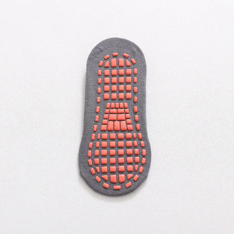 Non-slip Cotton Yoga Trampoline Floor Socks