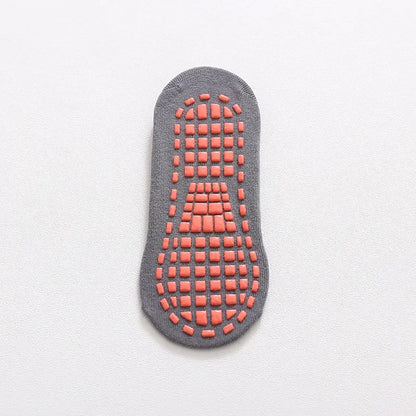 Non-slip Cotton Yoga Trampoline Floor Socks