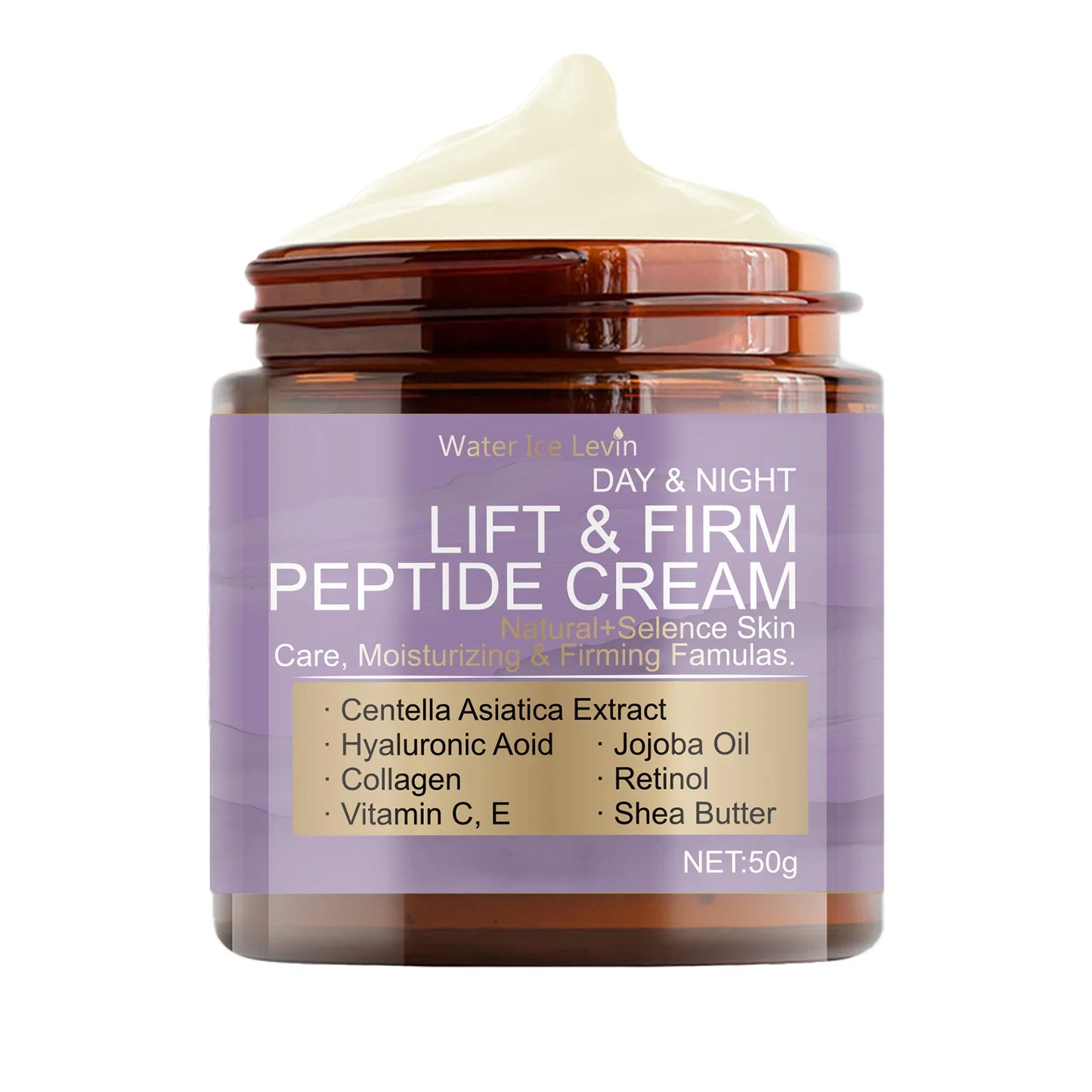 Firming Peptide Powerful Day and Night Cream, Brightening/Hydrating Skin Renewal Cream, Anti-Aging Facial Moisturizer