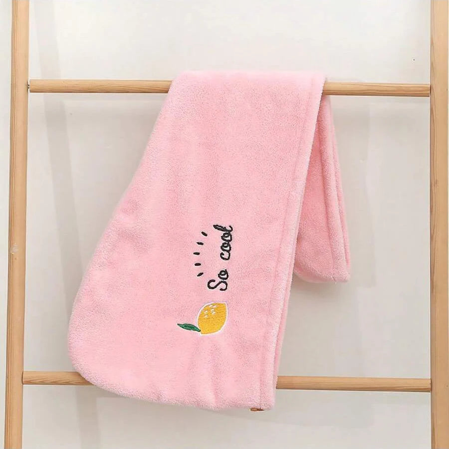 Fluffy Fast-Dry Hair Bonnet – Ultra Absorbent