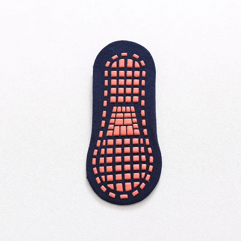 Non-slip Cotton Yoga Trampoline Floor Socks