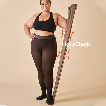 Winter Pantyhose Sexy Translucent Warm Stocking