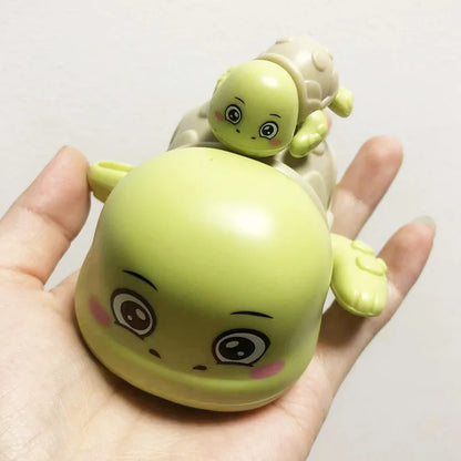 1/3PCS Baby Bath Toy Water Chain Clockwork Bathing Cute Swimming Turtle Toy Toddler Pool Beach Classic Toy For Kid Water Playing