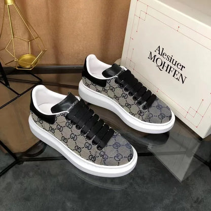 Classic Men  All-match Platform Leather Casual Shoes