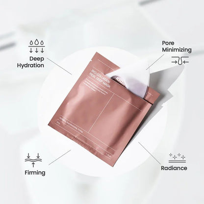 Bio Collagen Moisturizing Wrapped Face Mask – Deep Hydration and Skin Replenishment Treatment, 34ml