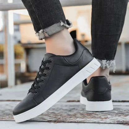 Classic Men  All-match Platform Leather Casual Shoes