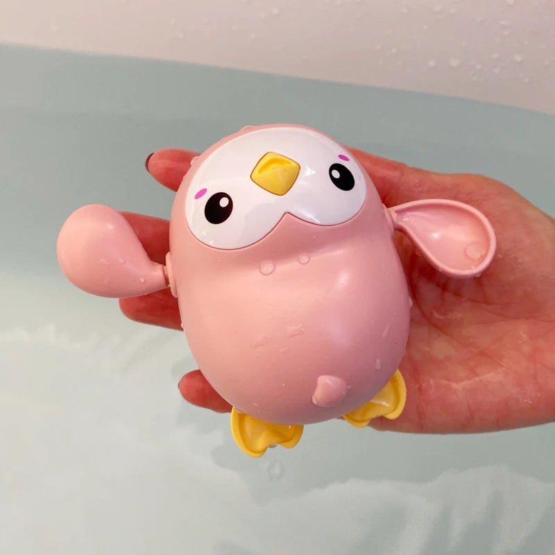 1/3PCS Baby Bath Toy Water Chain Clockwork Bathing Cute Swimming Turtle Toy Toddler Pool Beach Classic Toy For Kid Water Playing