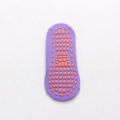 Non-slip Cotton Yoga Trampoline Floor Socks