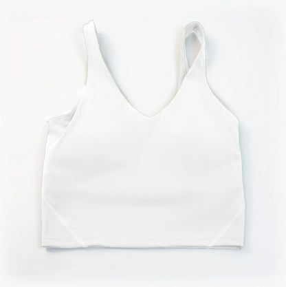 Women's Sports Yoga Bra U-Back Gathering High Quality Fitness Running Shock proof, Quick Drying, Breathable Sports Tank Top