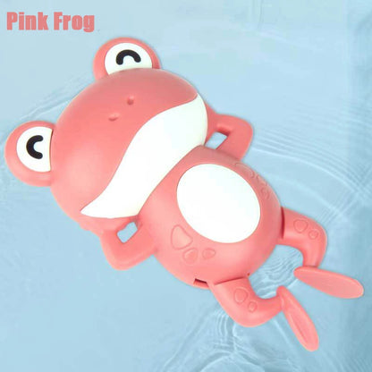1/3PCS Baby Bath Toy Water Chain Clockwork Bathing Cute Swimming Turtle Toy Toddler Pool Beach Classic Toy For Kid Water Playing