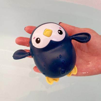1/3PCS Baby Bath Toy Water Chain Clockwork Bathing Cute Swimming Turtle Toy Toddler Pool Beach Classic Toy For Kid Water Playing