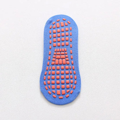 Non-slip Cotton Yoga Trampoline Floor Socks