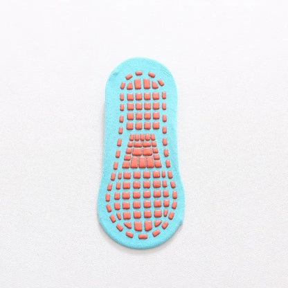 Non-slip Cotton Yoga Trampoline Floor Socks