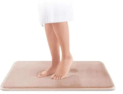 Thick Solid Color Flannel Non-Slip Area Rug for Home