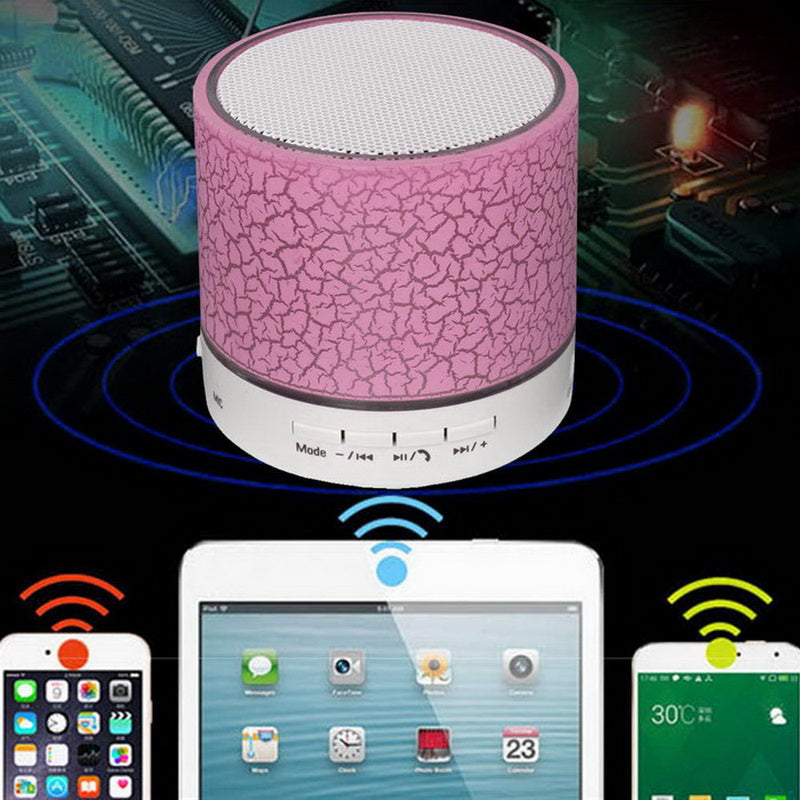 LED Portable Hands Free Mini Bluetooth Speaker