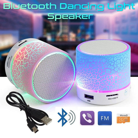 LED Portable Hands Free Mini Bluetooth Speaker