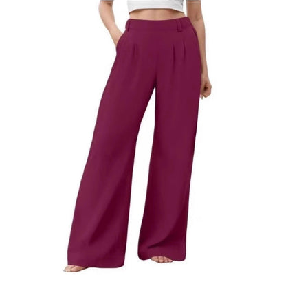 Women's Loose Wide-Leg Casual Trousers