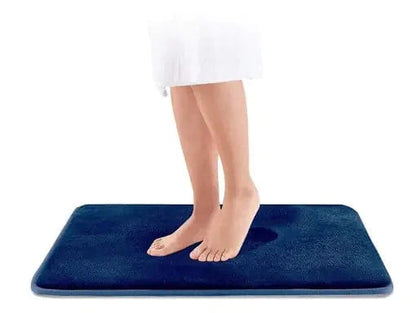 Thick Solid Color Flannel Non-Slip Area Rug for Home