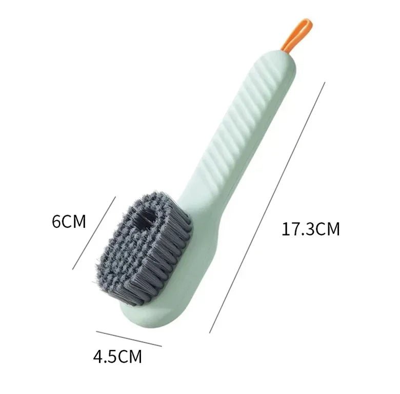 Multi-functional Soft Bristle Shoe & Calothing Brush – Long-Handled Cleaner for Easy, Effective Household Care