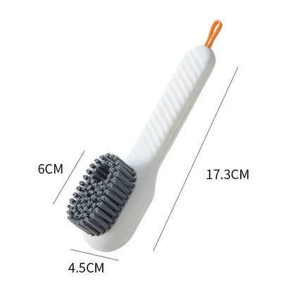 Multi-functional Soft Bristle Shoe & Calothing Brush – Long-Handled Cleaner for Easy, Effective Household Care